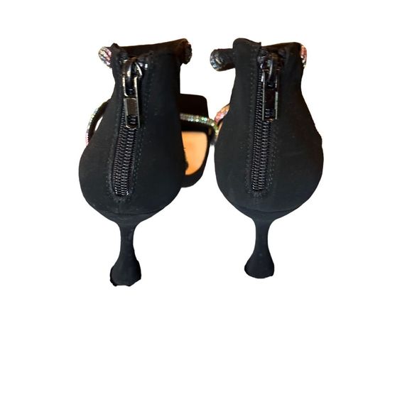 371. Coconuts by Matisse multicolor strap zip up high heels (5.5) - Picture 2 of 6